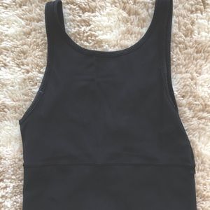 Lululemon Ribbed Power Pivot Tank in Black
